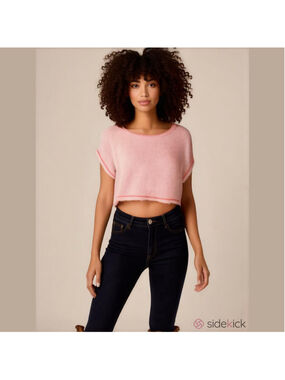 BDG knit crop top size small